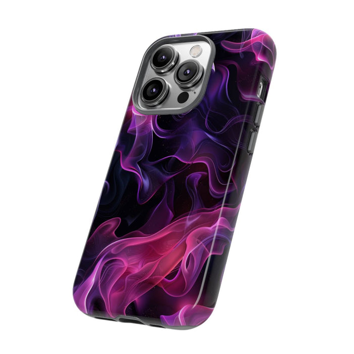 Violette en Roze Abstracte Vlammen