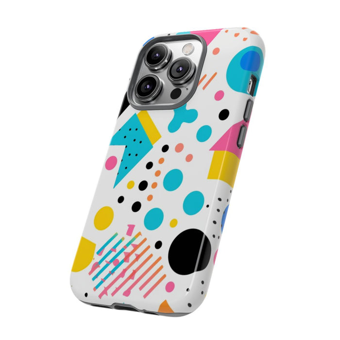 Kleurrijk Memphis Stijl Geometrisch Patroon