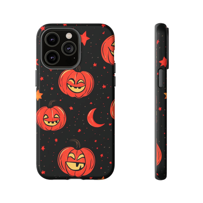 Lachende Pompoenen en Maanpatroon