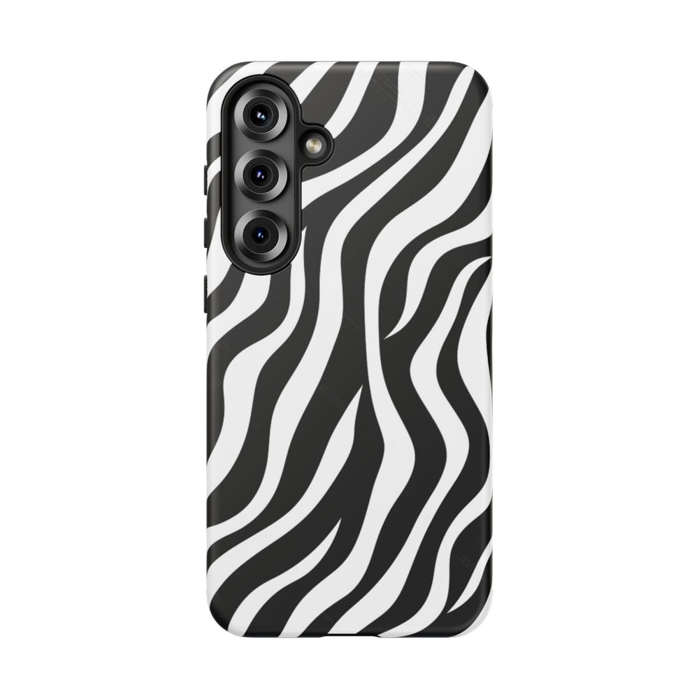 Zwart-Wit Zebra Strepenpatroon