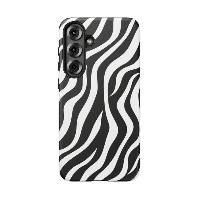 Zwart-Wit Zebra Strepenpatroon