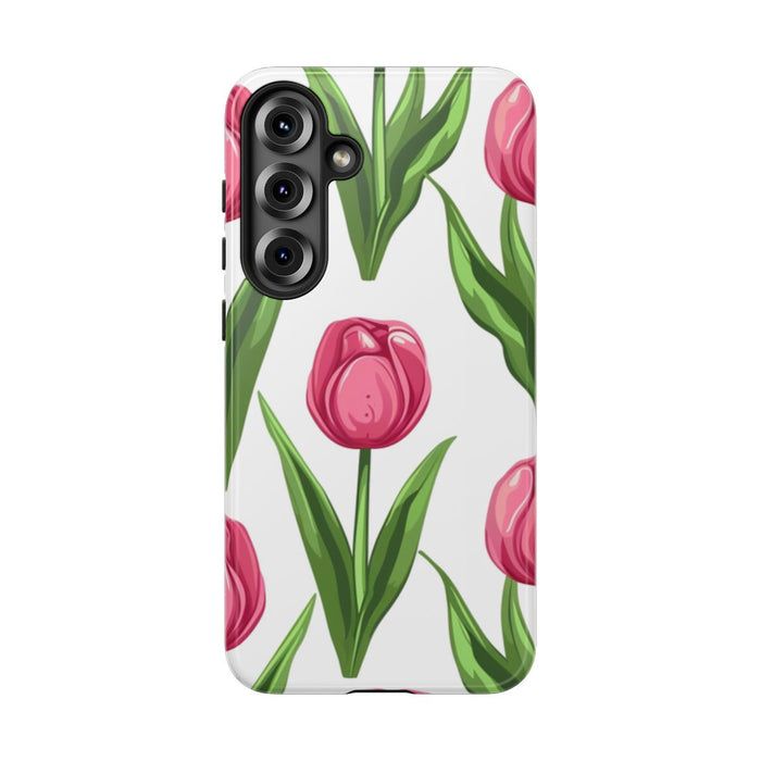 Roze Tulp Bloemenpatroon