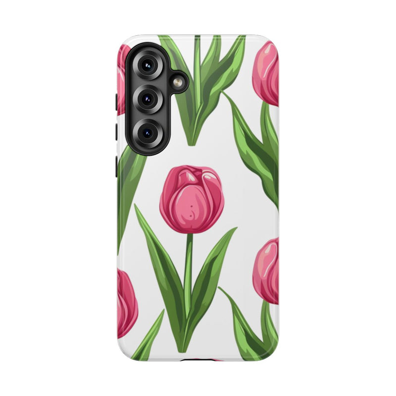 Roze Tulp Bloemenpatroon