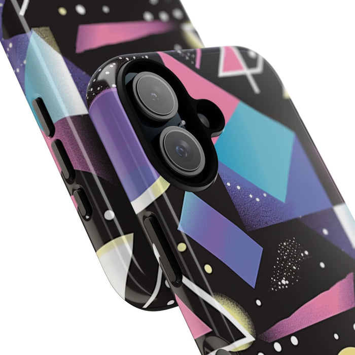 Geometrisch Vaporwave Abstract Patroon