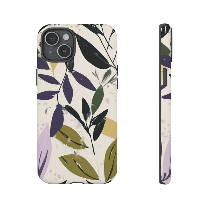Gestileerd Botanisch Bladerenpatroon