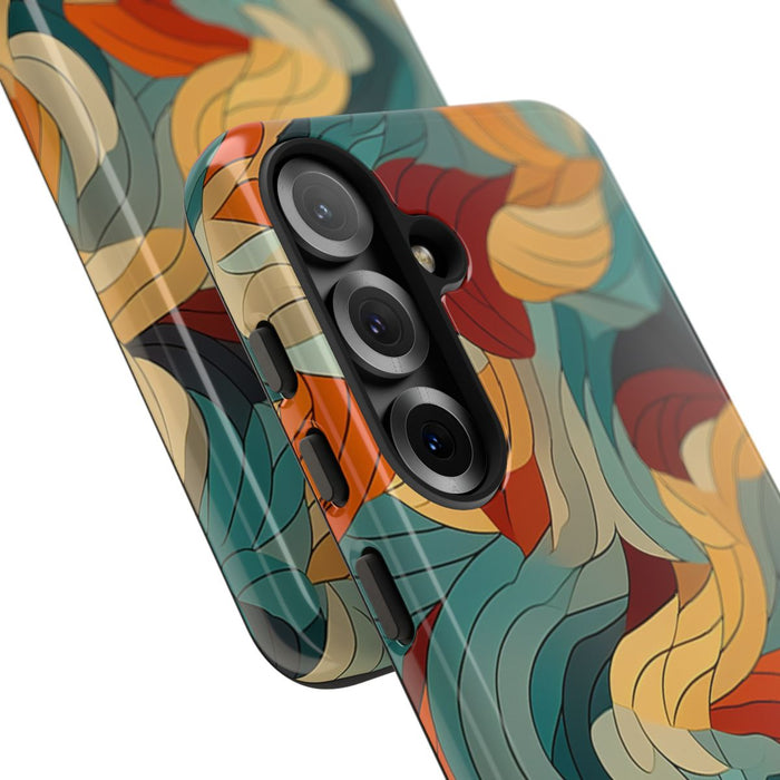 Abstract Veelkeurige Bladerenpatroon