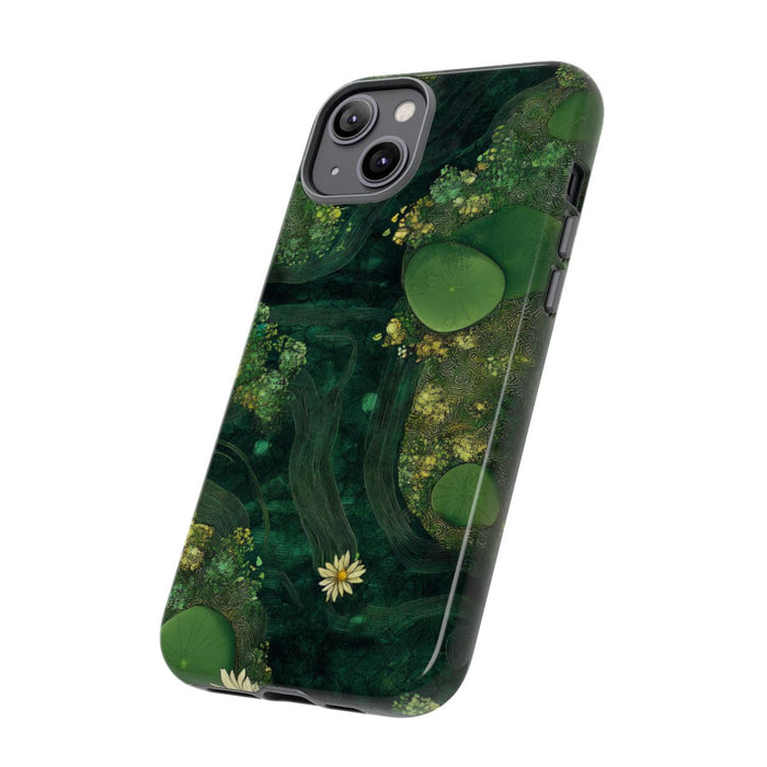 Geometrische Waterlelies en Bloemen