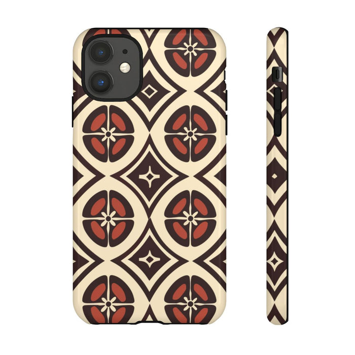 Geometrisch Bruin-Beige Patroon
