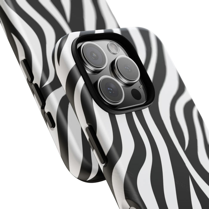 Zwart-Wit Zebra Strepenpatroon