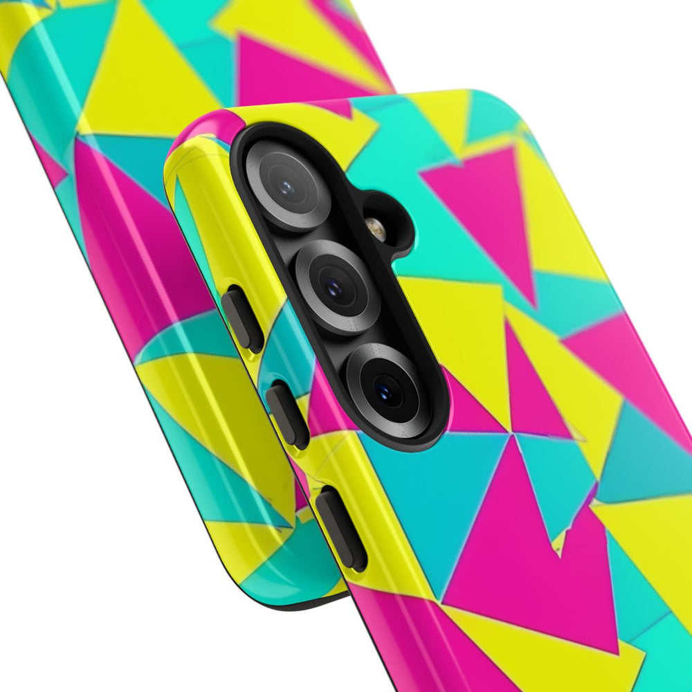 Neon Driehoekenpatroon