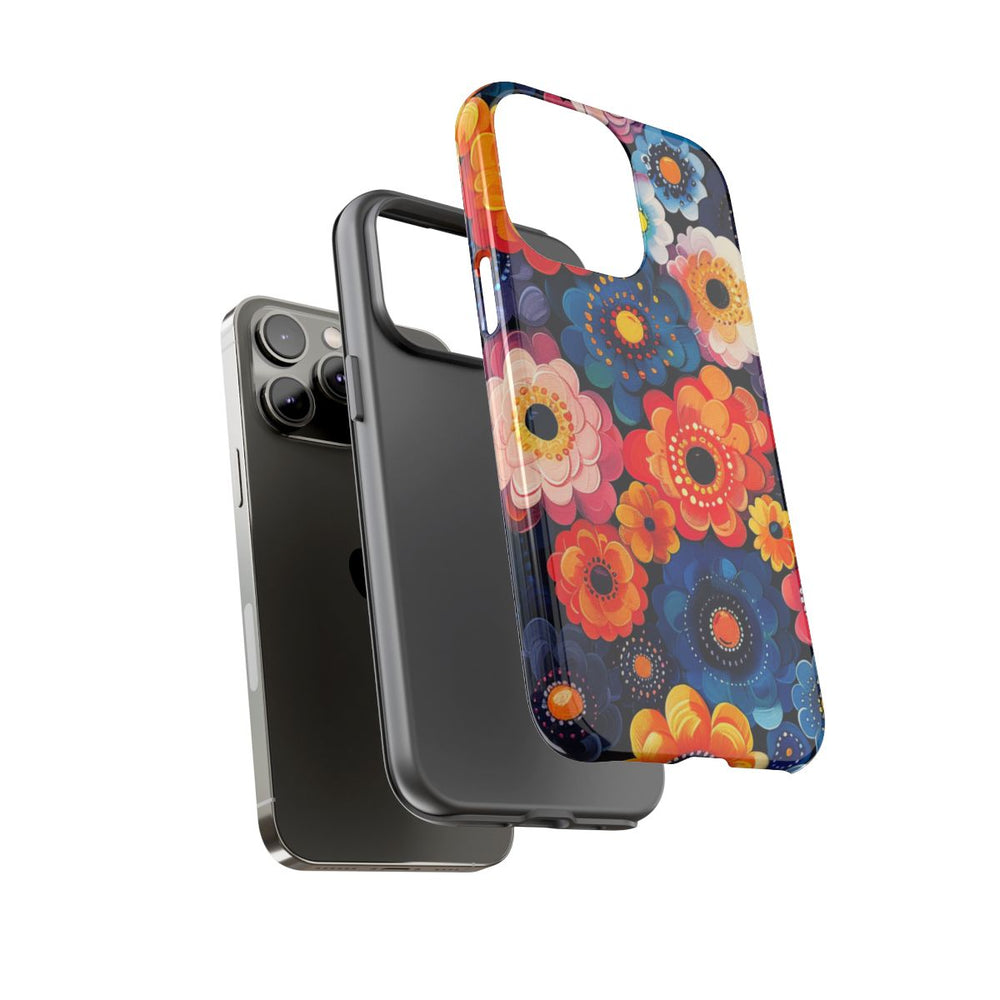 Levendig Abstract Bloemenpatroon