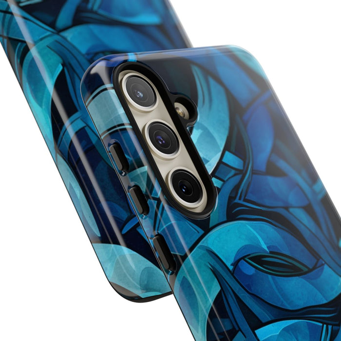 Blauw Keltisch Knoopmotief