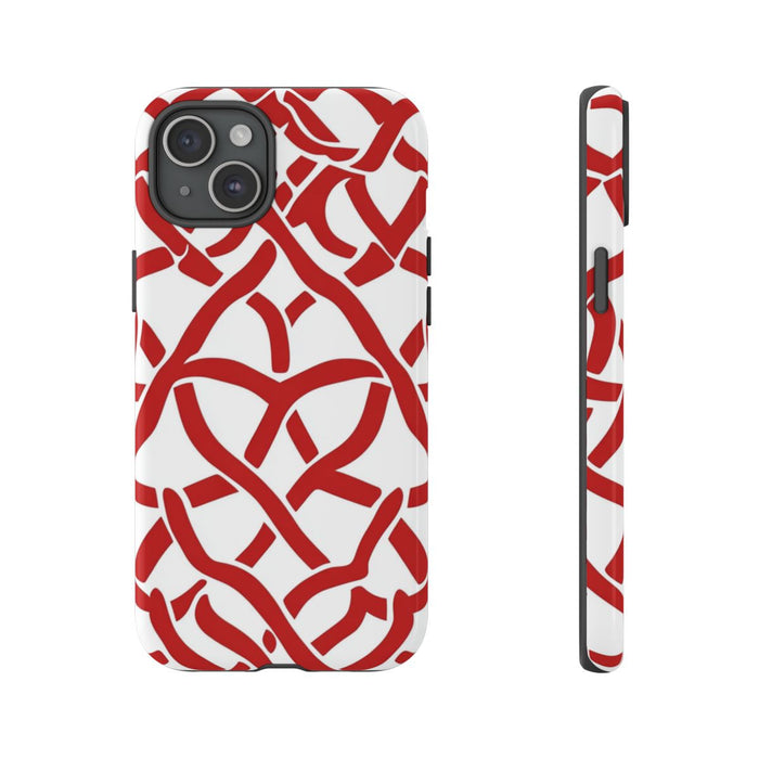 Rood Keltisch Knoopmotief