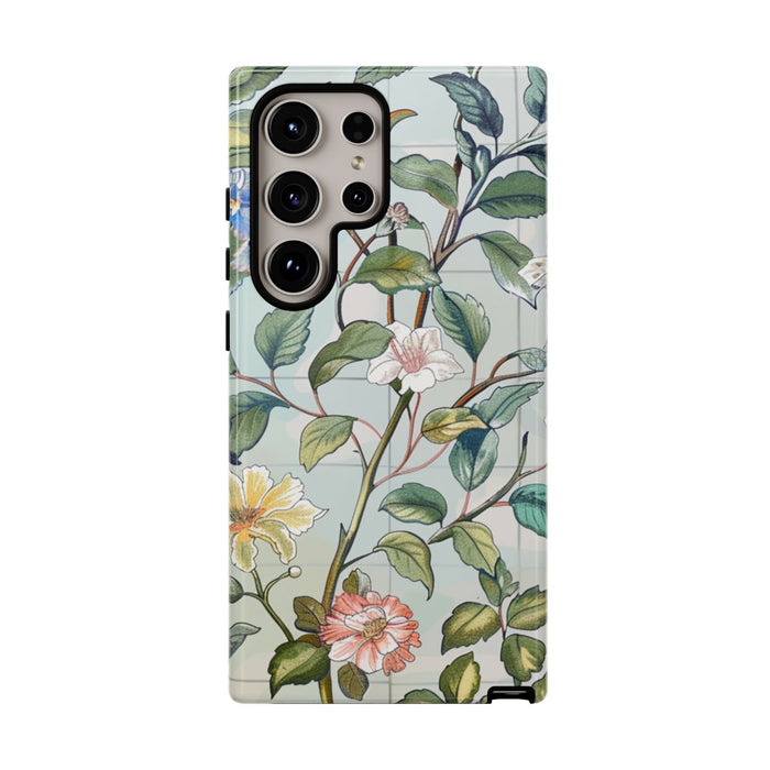 Vintage Bloemenpatroon met Vlinders