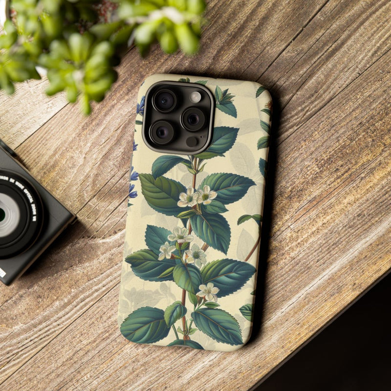 Vintage Botanisch Kruidenpatroon