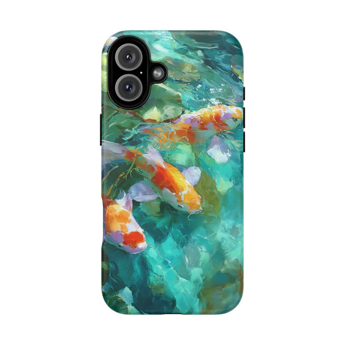 Kleurrijke Koi’s en Waterlelies