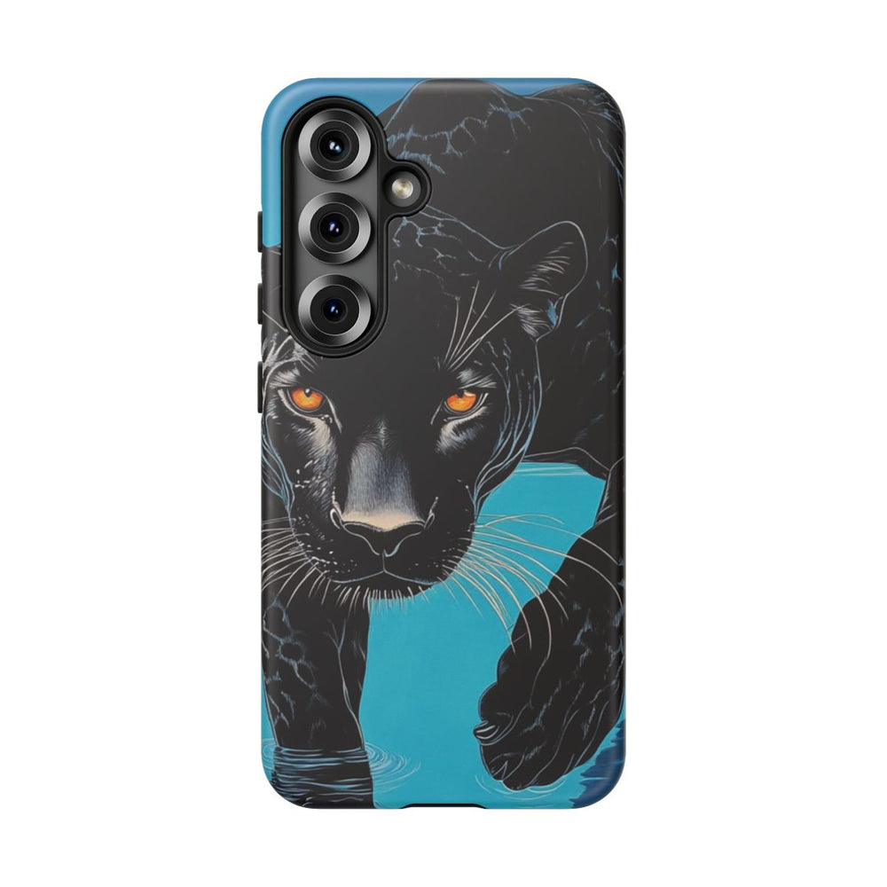 Zwarte Panter aan het Zwembad