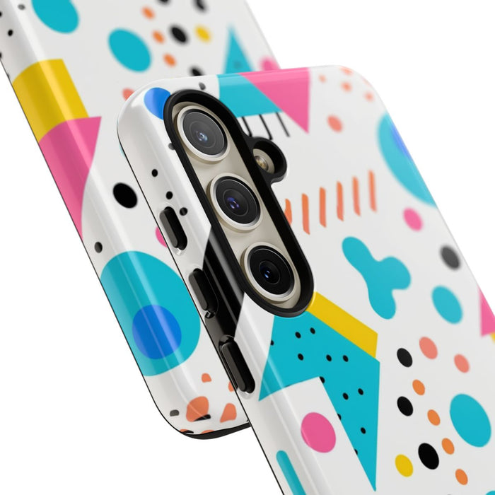 Kleurrijk Memphis Stijl Geometrisch Patroon