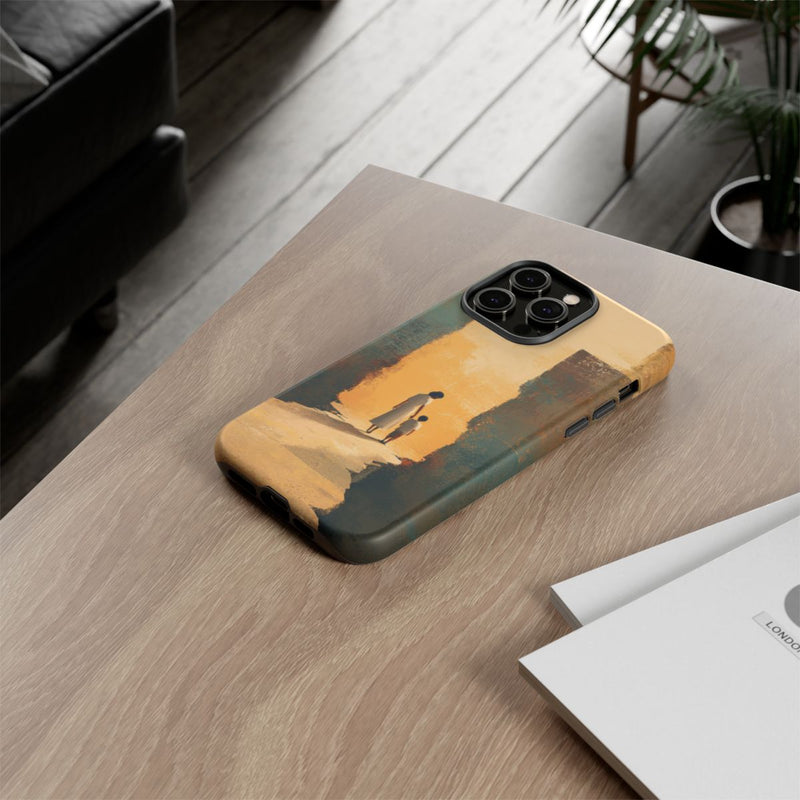 Vrouw en Kind op Gebroken Pad