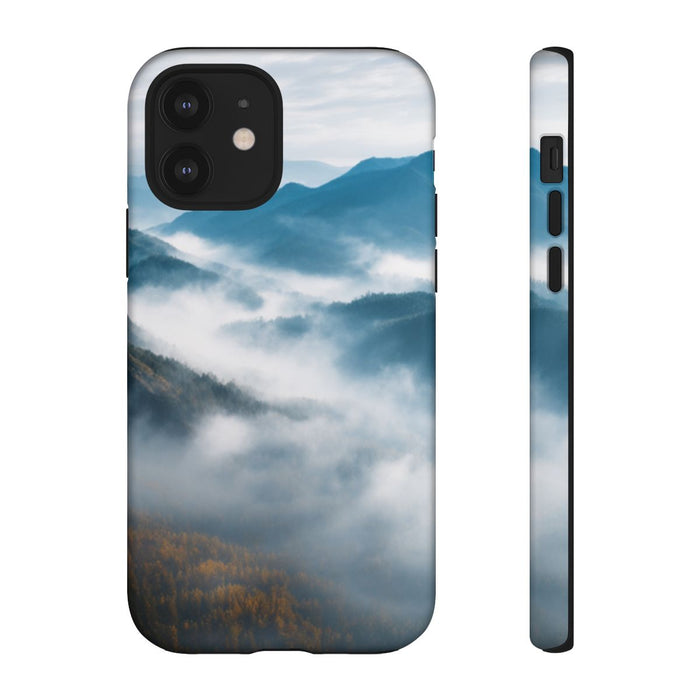 Mysterieus Berglandschap met Mist