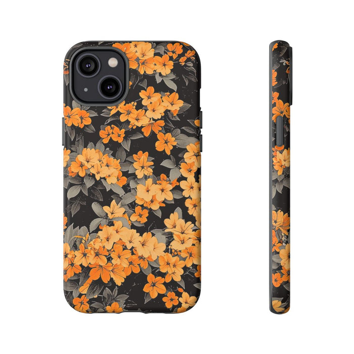 Bloeiende Oranje Trompetbloemen