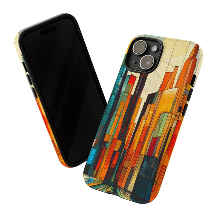 Abstracte Stedelijke Lijntekening