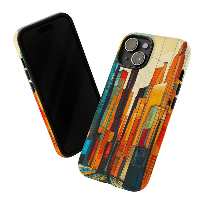 Abstracte Stedelijke Lijntekening