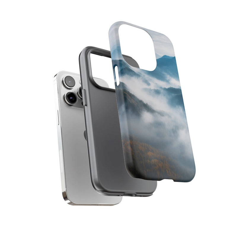 Mysterieus Berglandschap met Mist