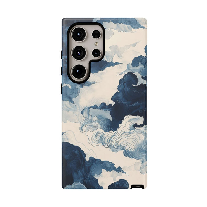 Wolken en Lucht Inktillustratie