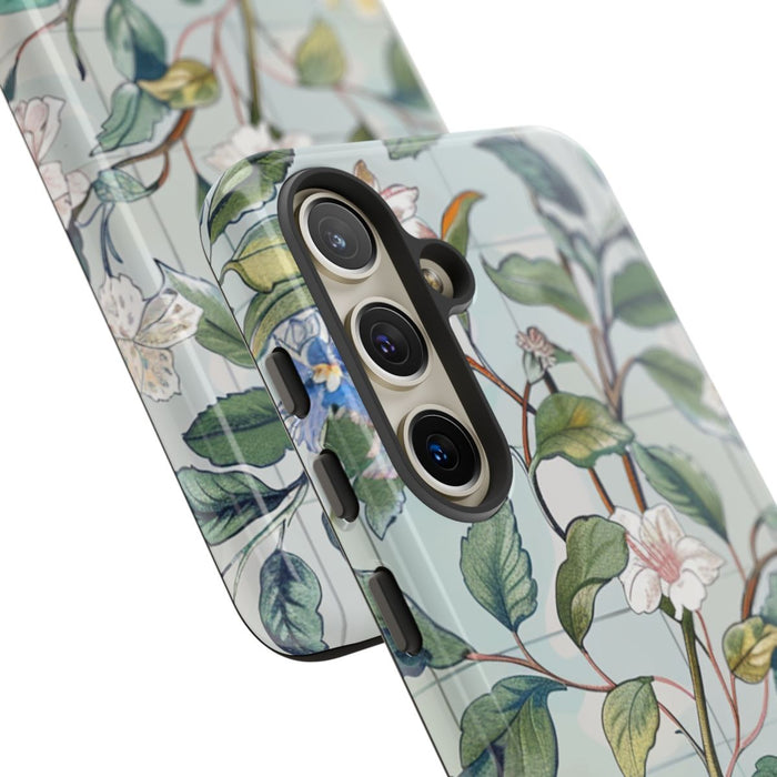 Vintage Bloemenpatroon met Vlinders