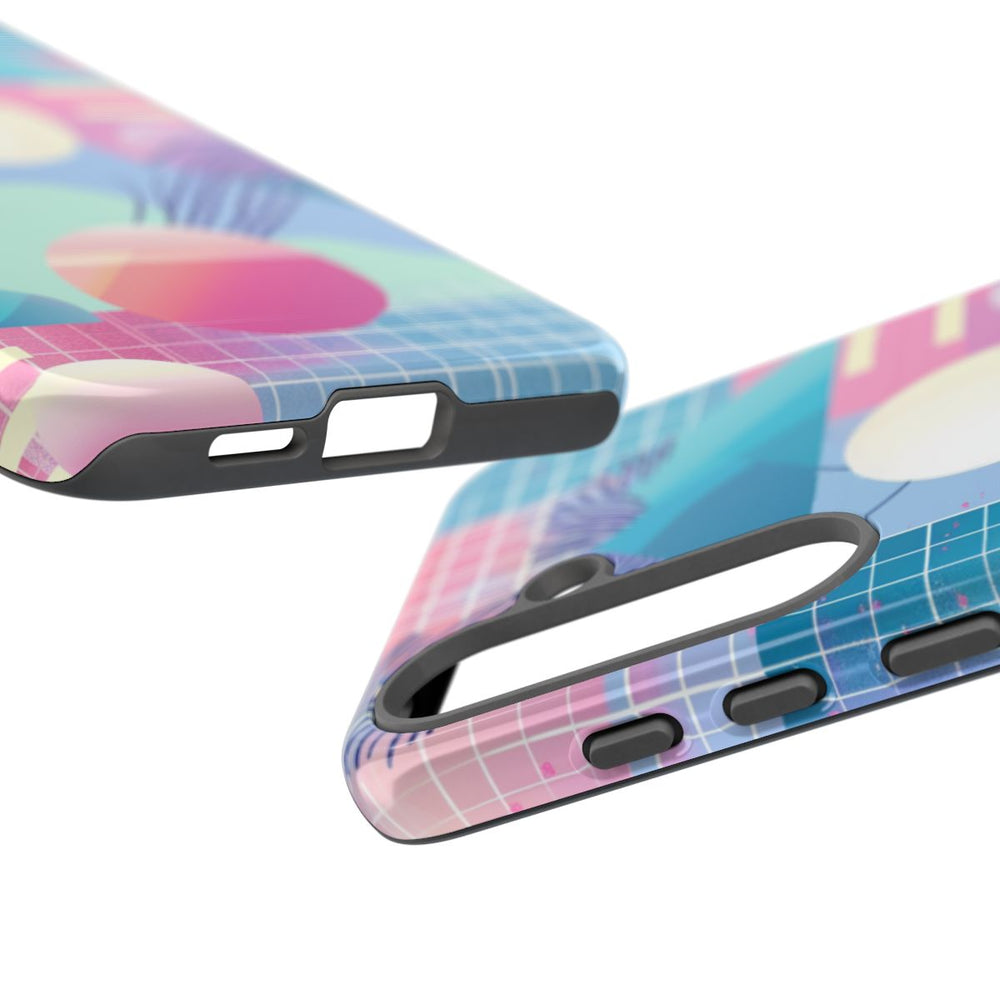 Abstract Geometrisch Patroon in Pasteltinten