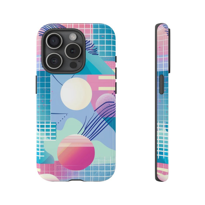 Abstract Geometrisch Patroon in Pasteltinten