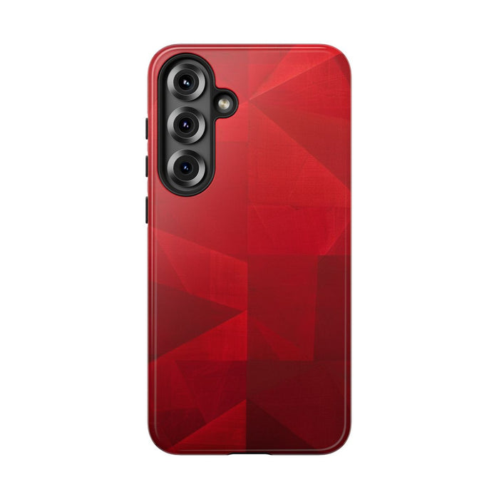 Rood Geometrisch Abstract Ontwerp