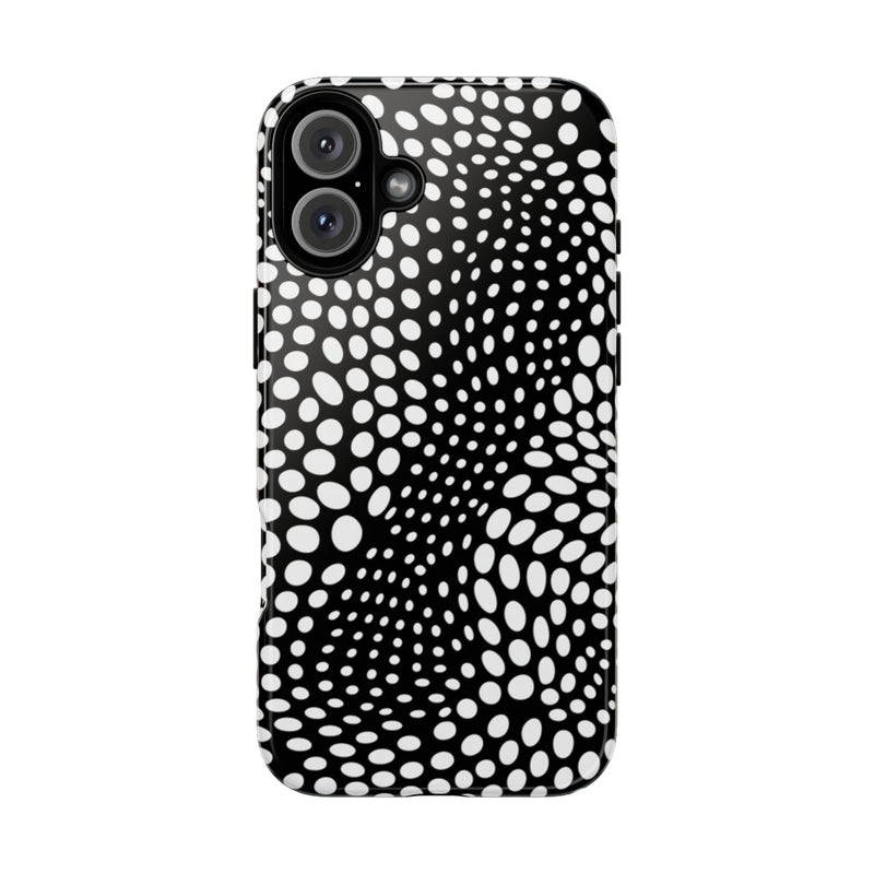 Zwart-Wit Optische Illusie Patroon