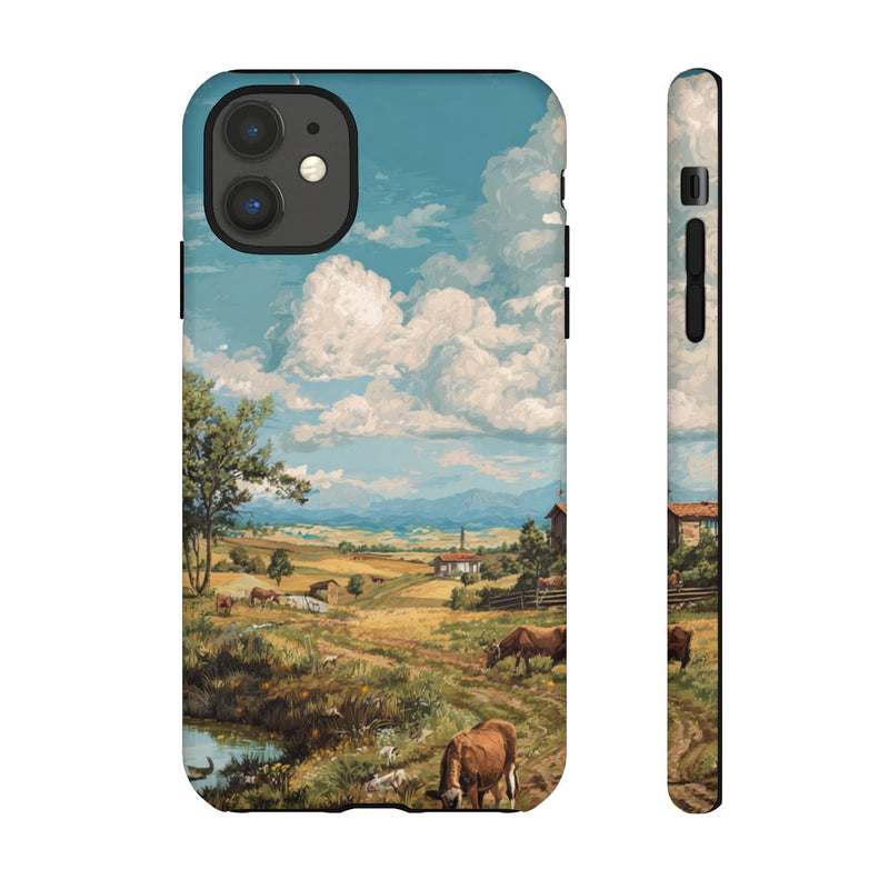 Landelijk Uitzicht met Boerderijdieren