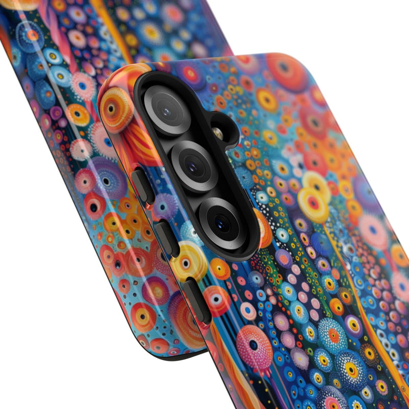 Levendig Abstract Bloemenpatroon