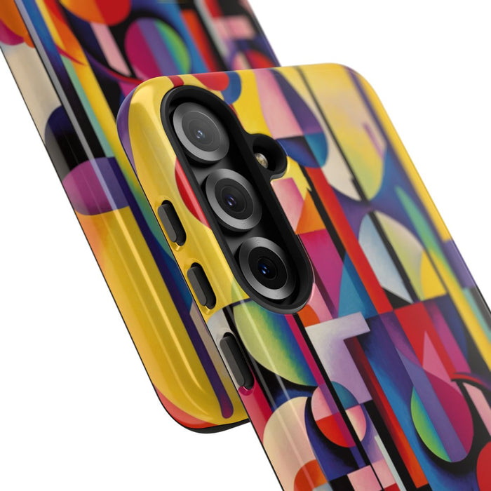Abstracte Geometrische Vormen met Heldere Kleuren