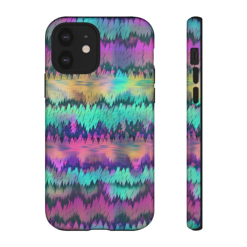 Kleurrijk Glitch Patroon Abstract Design