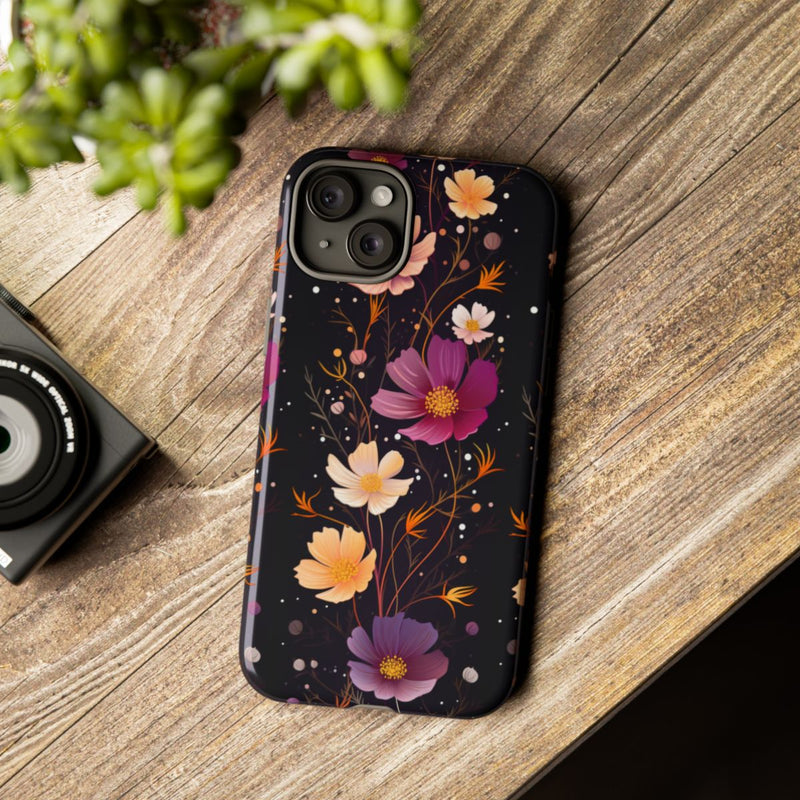Elegant Bloemenpatroon met Cosmos