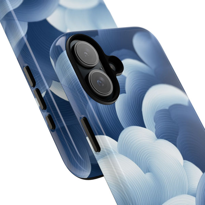 Blauw-Wit Wolkenpatroon