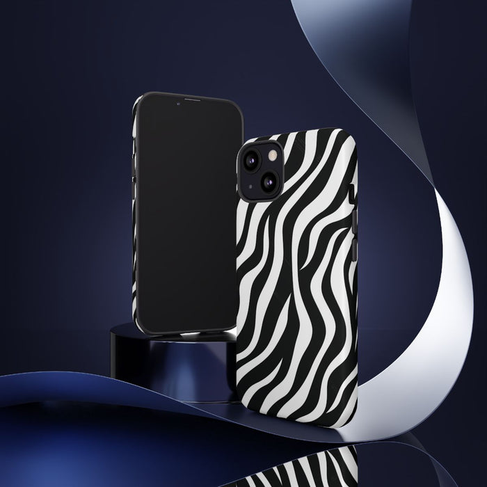 Zwart-Wit Zebra Strepenpatroon
