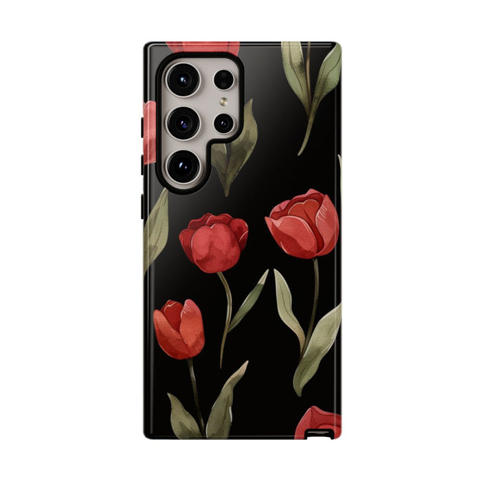 Rode Tulp Bloemenpatroon