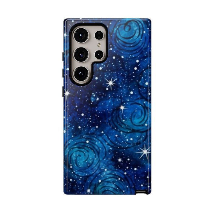 Blauw Sterrenstelsel Patroon