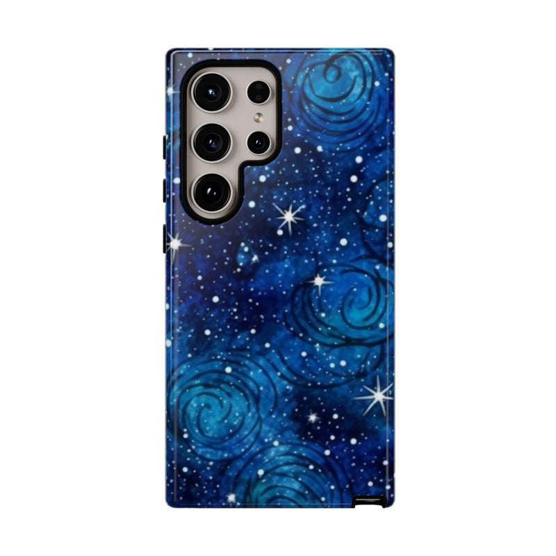 Blauw Sterrenstelsel Patroon