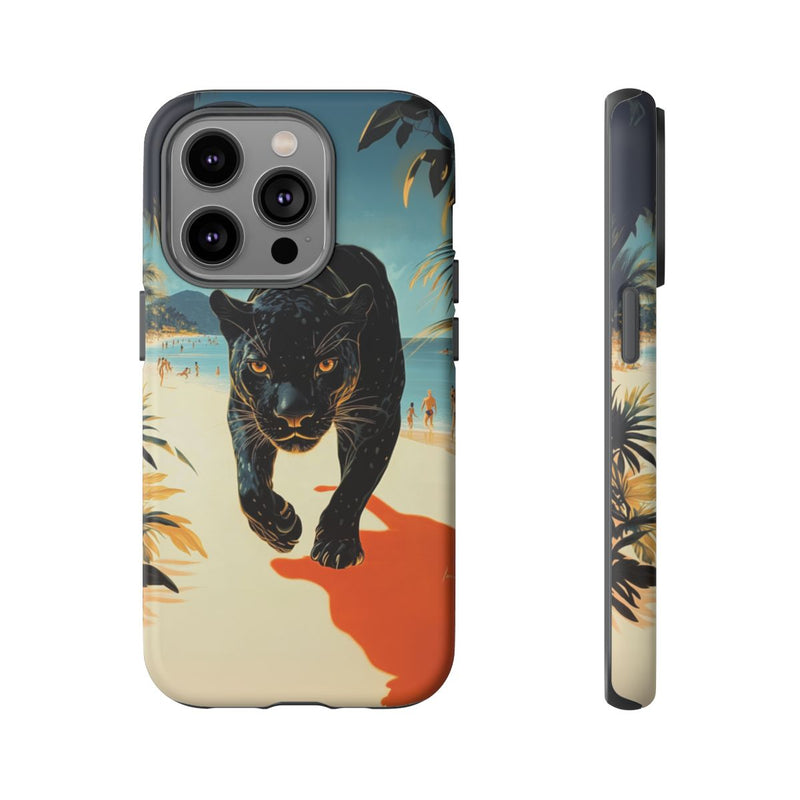 Zwarte Panter op het Strand