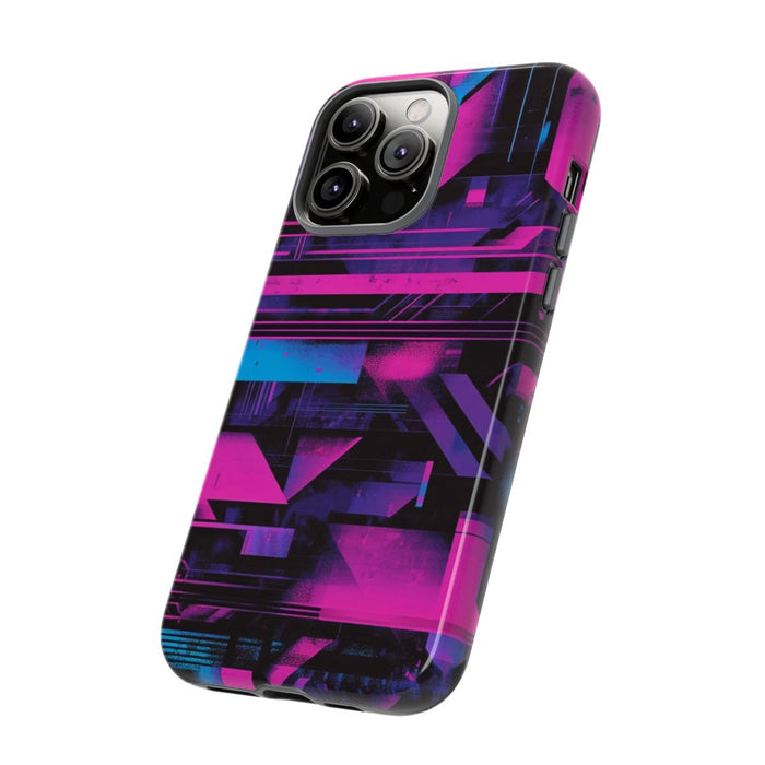 Neon Geometrisch Abstract Patroon