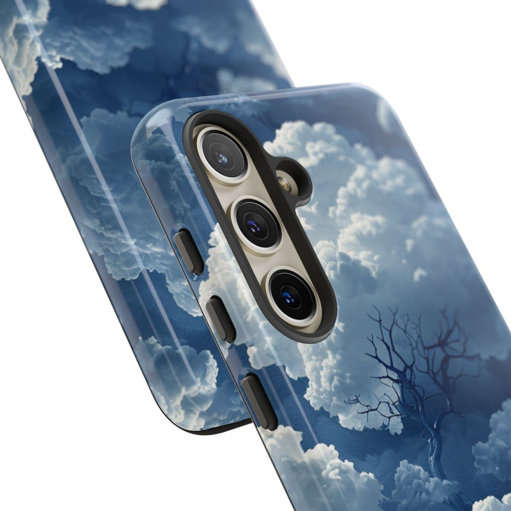 3D Wolken en Boompatroon