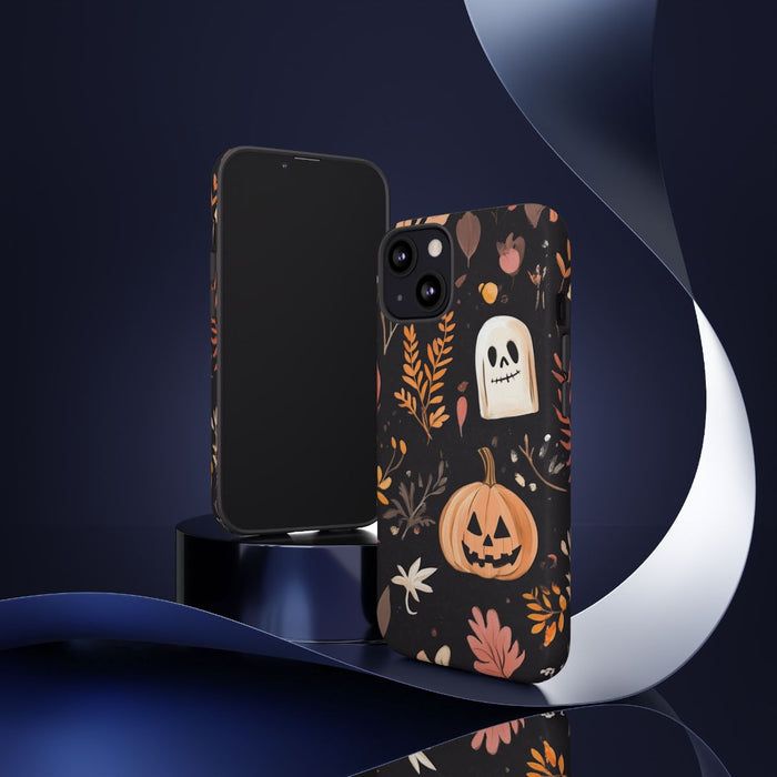 Halloween Pompoen- en Spookmotief