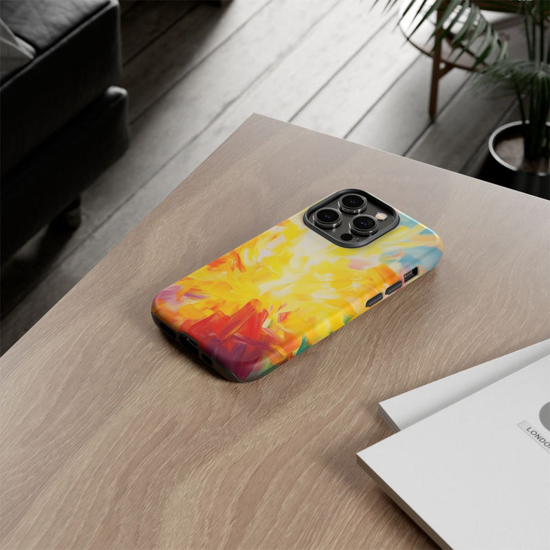 Vrolijke Abstracte Zonneborstels