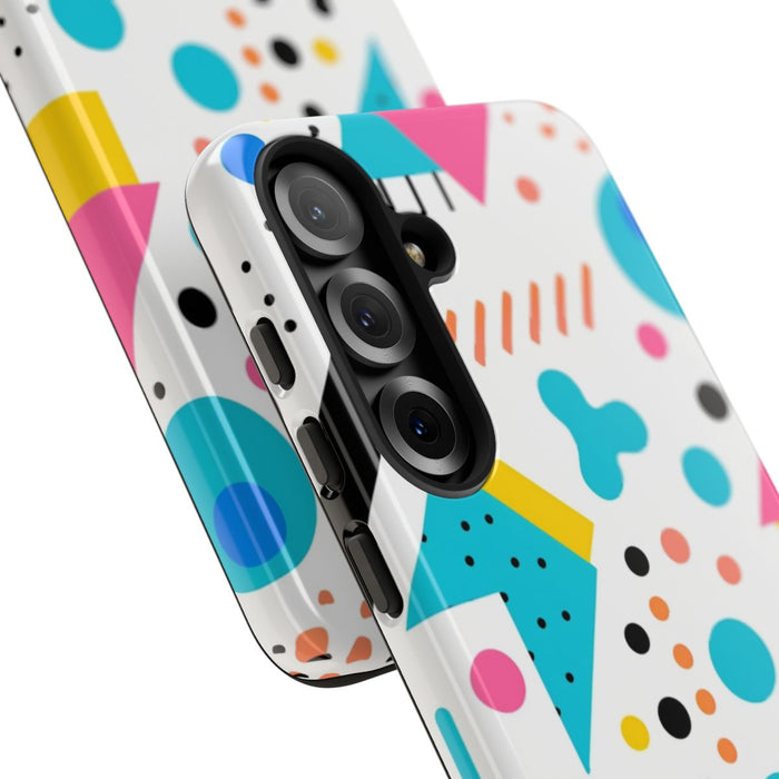 Kleurrijk Memphis Stijl Geometrisch Patroon